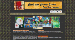 Desktop Screenshot of corksandcanvasevents.com